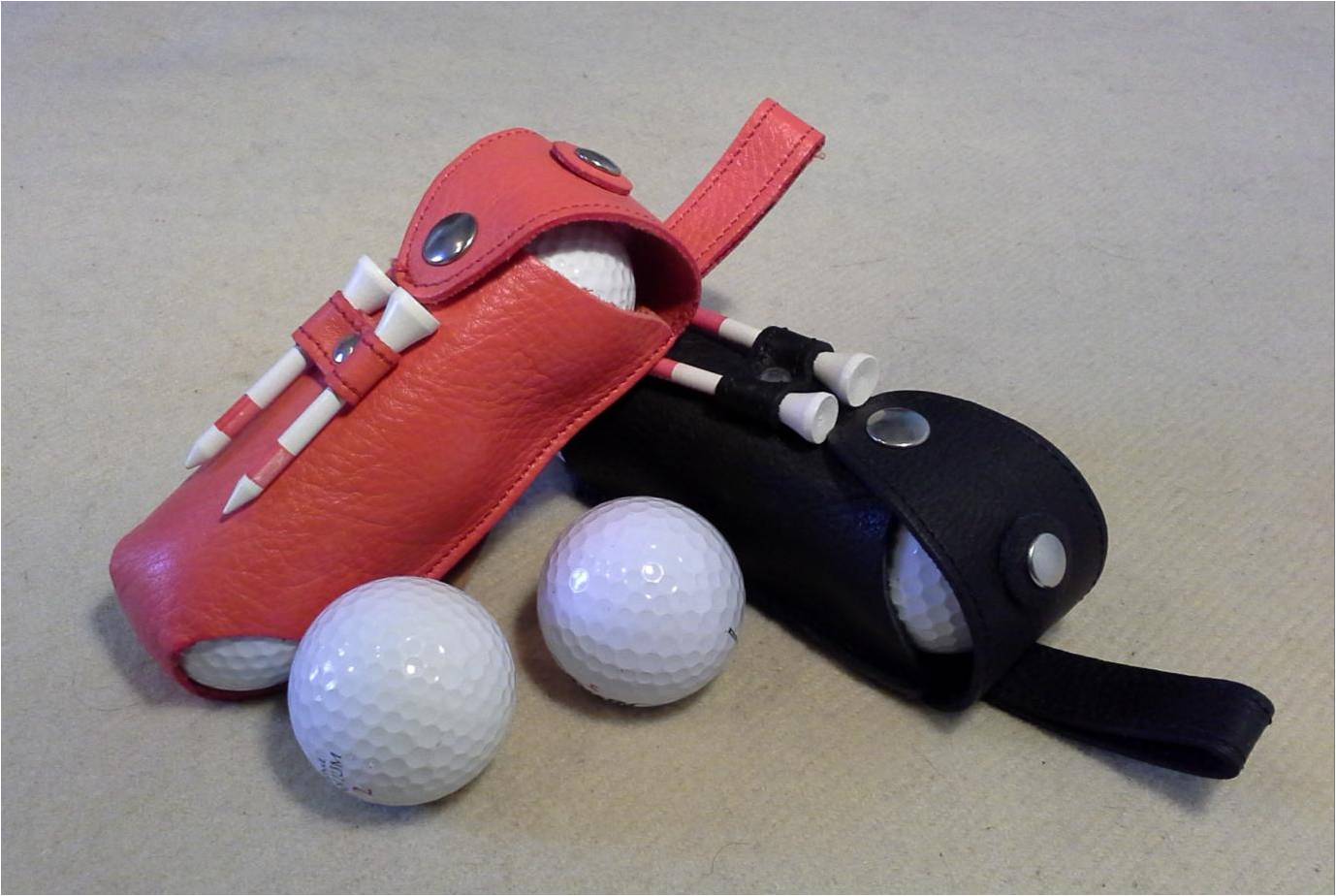 Sac de Balle de Golf,avec 2 balles, Sac de Rangement à la Taille pour  balles de Golf et Accessoires | Étui de Balle de Golf Portable et Pratique,  Sac